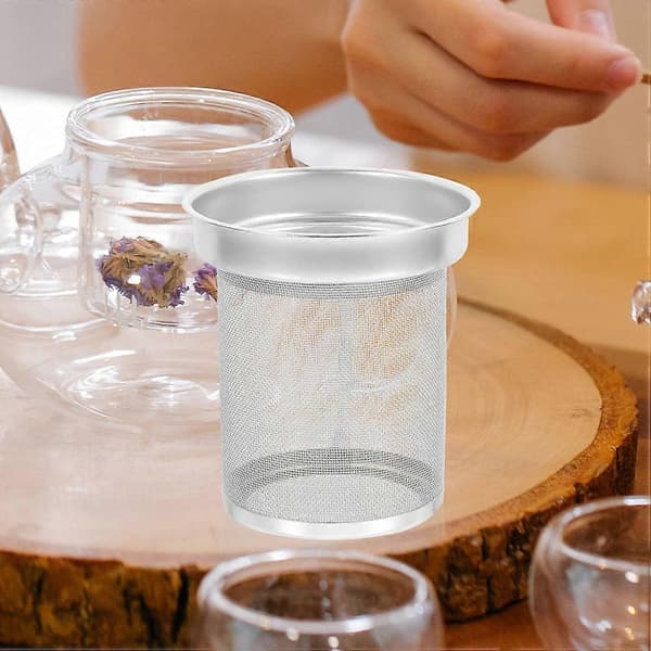 Hjemme te-infuser te-sil i rustfritt stål for 3 stk