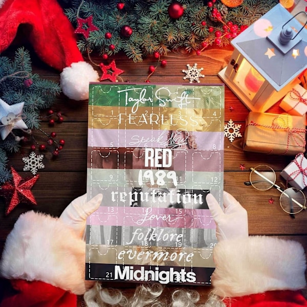Taylor Swift Armband Julkalender Juldekoration Ask Present C
