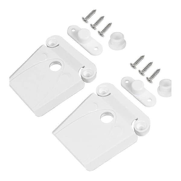 2 Sets Cooler Latch and Screws, Cooler Replacement Latch, Plastic Latch Kit with Hinge for IGLOO 50-165QT