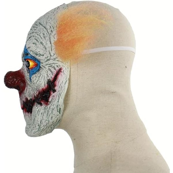 Aikuisten Spooky Halloween Latex Realistinen Puku - Pelottava Silikoni Koko Kasvomaskilla - Cosplay tai Pukujuhlat