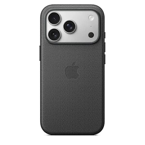 iPhone 17 Pro Beskyttende TechWoven Cover med MagSafe, Tyndt Stødsikkert Panser til iPhone 17 Pro Max Sort