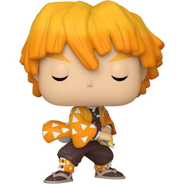 Funko POP Animasjon: Demon Slayer - Zenitsu Agatsuma, Flerfarget, 3,75 tommer