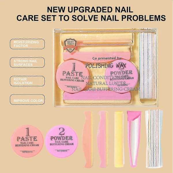 P. Shine Japansk Manicure Professionelt Stort Sæt til negle MEGA KIT-ympc