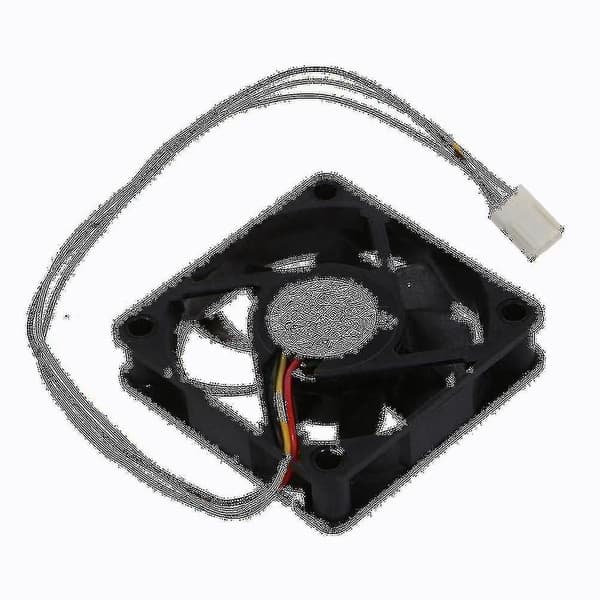 2x CPU-fläkt Kylfläkt 60 x 60 mm Box Dator - Svart