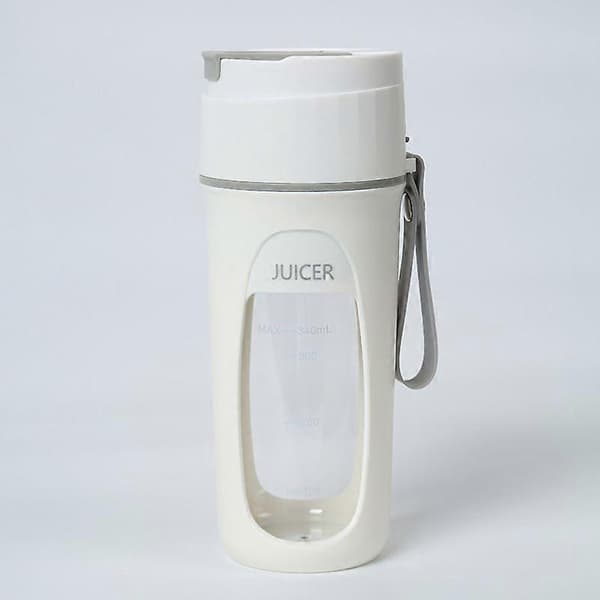 grå Bärbar Uppladdningsbar Juicemugg med 10 Blad