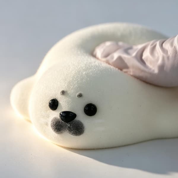Handgjord Taba Squishy Sälunge, Söt Squishy Stresslindrande Fidgetleksak