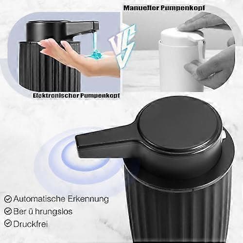 Sæbedispenser Automatisk Elektrisk Sæbedispenser med Sensor 3 Niveauer Justerbar Sæbedispenser Automatisk Opvaskemaskine Dispenser USB Char szrh109