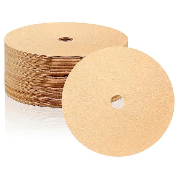 Percolator Coffee Filters - 300 Pcs 9.5 cm Disc Coffee Filters for Percolator - Unbleached Disposable Percolator Filters