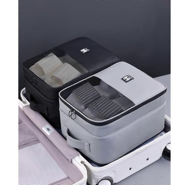 Medium Travel Shoe Storage Bag Dry Capacity Shoe Organizer