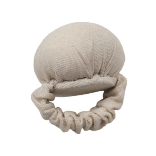 Nålepude Ring Finger Nålepude Bærbar, Letvægts, Retro Nåleholder til Beige