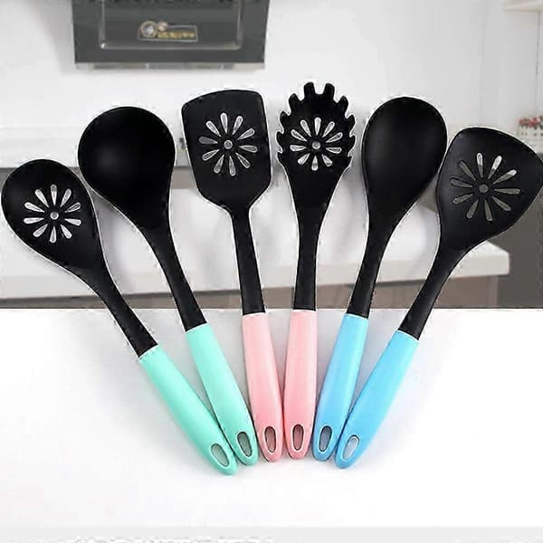 Non-Stick Nylon Köksredskapsset - Slitstark Stekspade & Sked för Enkel Matlagning & Begränsad Reptålighet