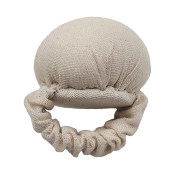 Nålepude Ring Finger Nålepude Bærbar, Letvægts, Retro Nåleholder til Beige