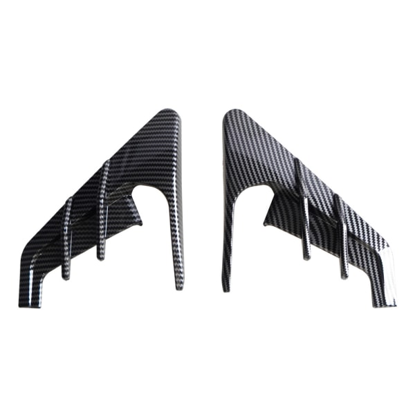 Deksel for luftinntak i bil, deksel for sidevingepanel, beskyttelsesramme for sidemarkører, eksteriørtilbehør, Tesla Model 3&Y, matt karbonfiber