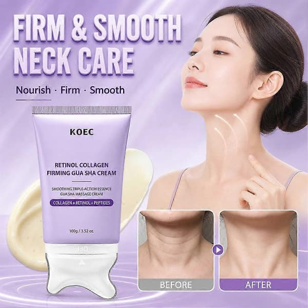 KOEC Retinol Kollagen Opstrammende Gua Sha Creme 100g / 3.52 oz.