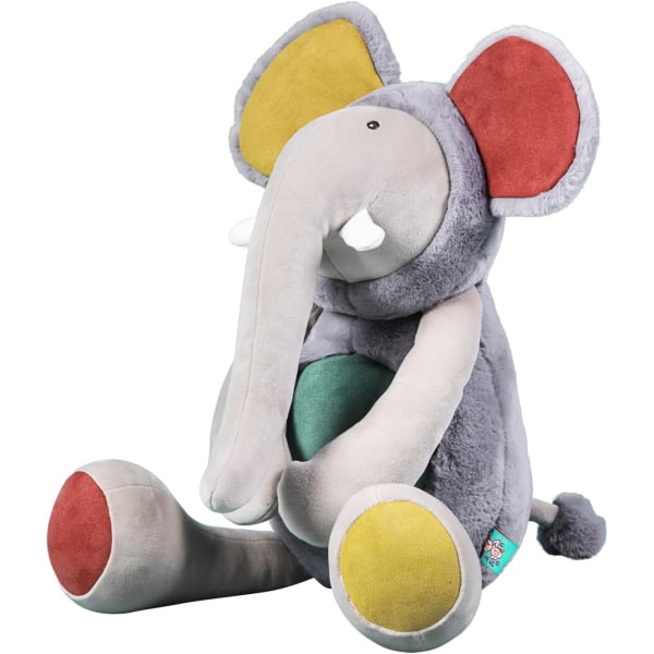 Härlig Supersoft Karft Style grå baby , gosedjur, kramande lugnande leksaker för barn, storlek S 15" (baby )
