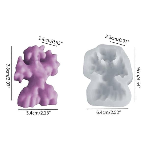 Stearinlysform Silikonmateriale Søt Liten Monster 3D Form Design Stearinlys Estetikk Former Hjemmedekorasjon Stearinlys Ma S