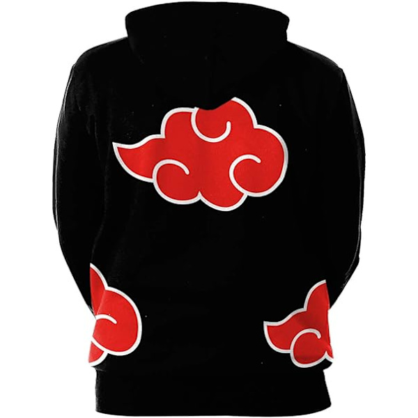 Herre Langærmet Hoodie Halloween Sjov Crew Neck Sweatshirt med Kængurulomme Jul Flerfarvet 3D Print Jumper Sweater（Størrelse：M） M