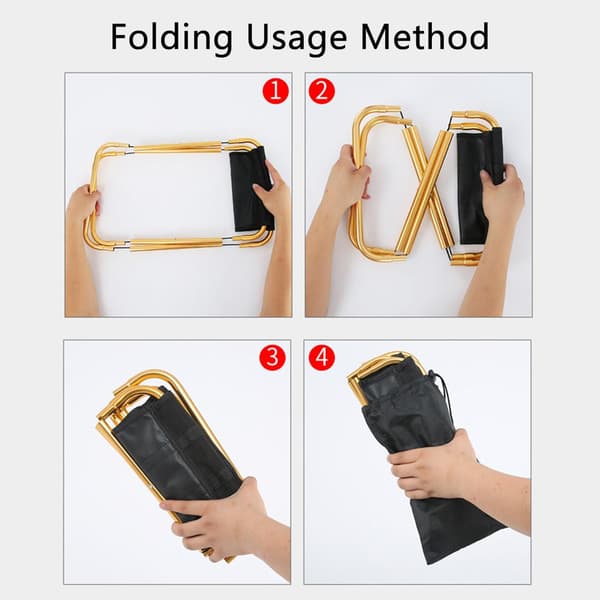 1 pc Camping Stool, Portable Camping Chair, Foldable Camping Stool, Foldable Camping Stools, Mini Portable Folding Chair, Small Aluminum Camping Chair