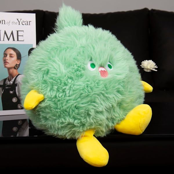 Monsters Søde Pude Sulley Pets 15\" Sulley Grøn Plysdyr Plys Legetøj Fedt Bedårende Plys Plysdyr Legetøj Dukker Plys