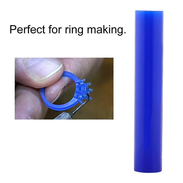 Ringform, smykkefremstilling, utskåret skulptur, voksstøping, rør (T150)