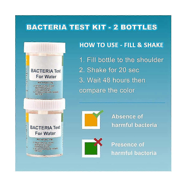 17-in-1 Complete Water Test Kit, 100 Test Strips + 2 Drinking Water Test Kits Easy Testing