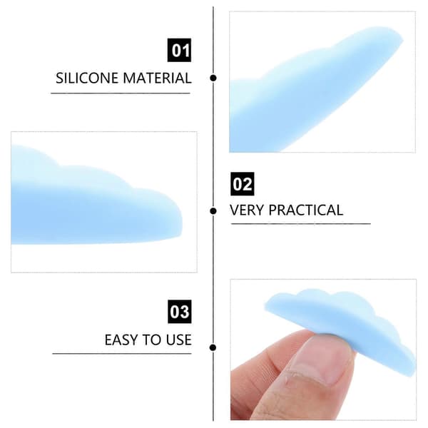 Lash Lift Pads Ögonfranslyftkuddar för 45 par silikonpermanenttillbehör
