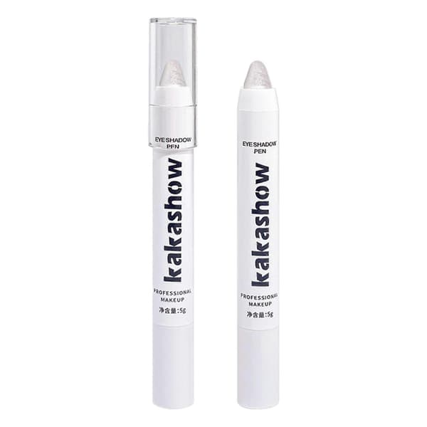 Långvarig Ögonskuggsstift, Kladdresistent Tebrun Makeup för Snabb Applicering, Ekologisk Formula