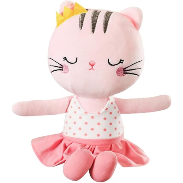 Ballerina Dukker Kitty Plysj Katt Leker Balett Dans Resitasjon Gaver for Jenter 13,5 Tommer