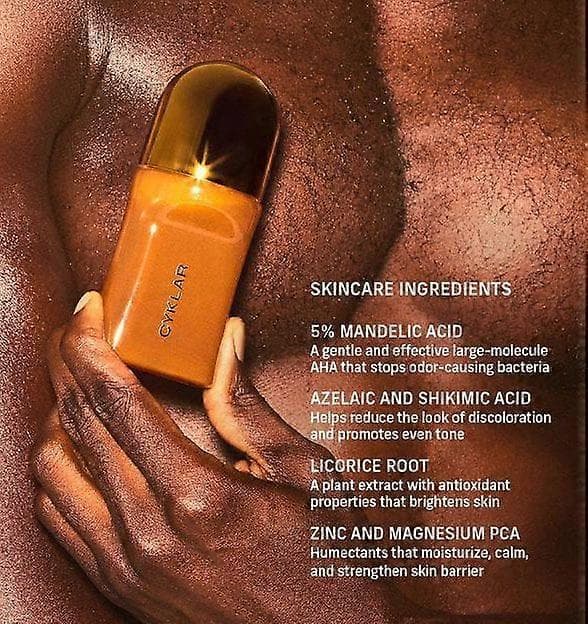 Vanilla Verve Mandelsyre Lysnende Deodorant Gel