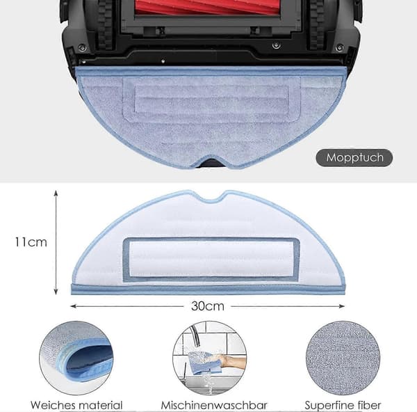 Reservedelssæt til Xiaomi Roborock S7 MaxV Ultra/S7 Pro Ultra