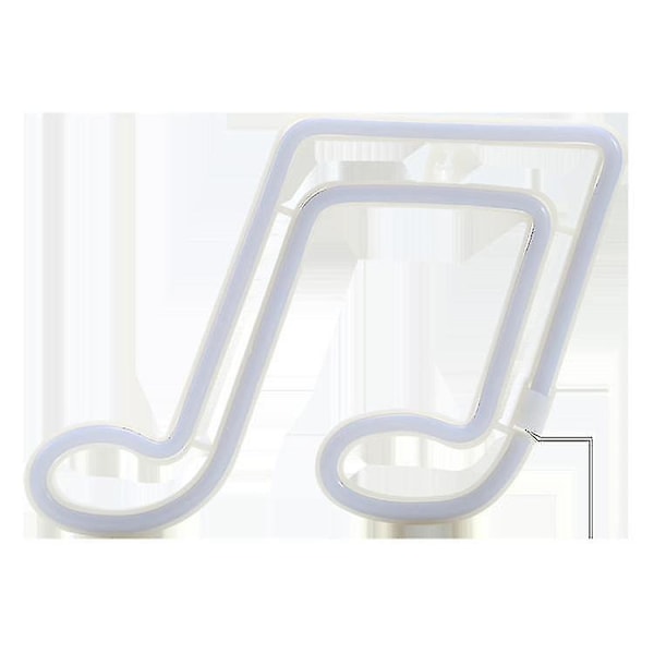 Musiknot Neonljus Modellering Belysning Rum Dekoration Ljus