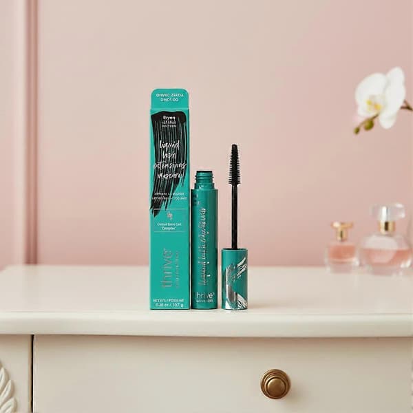 Thrive Causemetics Liquid Lash Extensions Mascara Tykk Krøllende Vanntett Brown