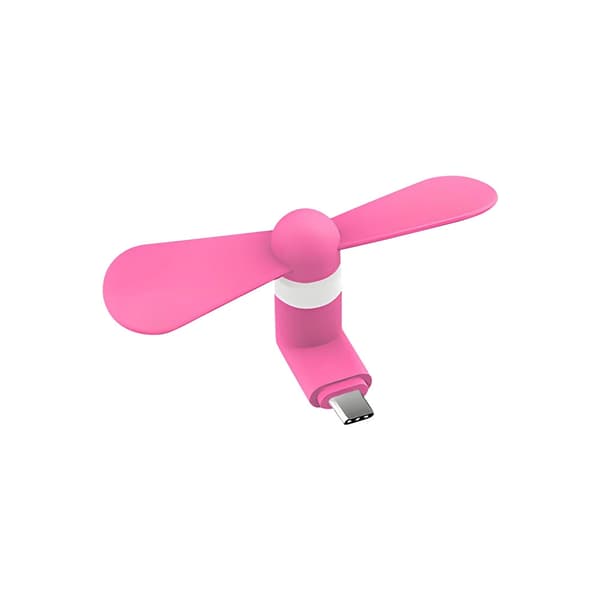 Kreativ USB Miniventilator med Type-C Interface, Universal til Android, Bærbar, Stille, Gaveventilator, Udendørs Sport & Vandring Køleventilator