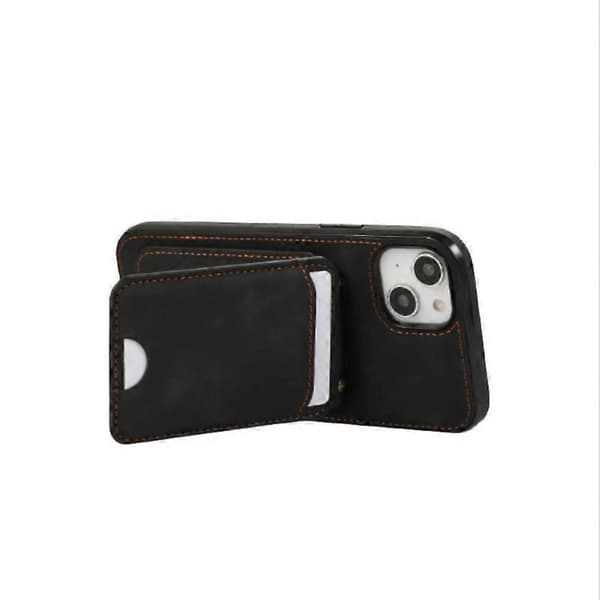 3-in-1 PU Leather Case Compatible with iPhone 17 Card Holder & Crossbody Strap