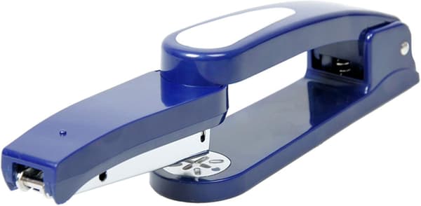 360° Rotating Stapler with 1 Box of Staples, Arm Rotating Stapler, 20 Sheet Capacity, 360 Degree Rotating Standard Stapler for