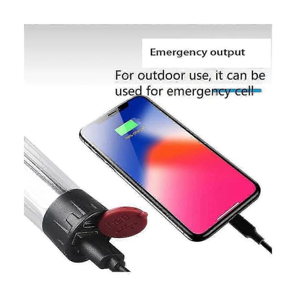 Beacon Camping Light LED Belysning Camp Light Mini Bærbar USB Genopladelig Lommelygte Camping Ligh