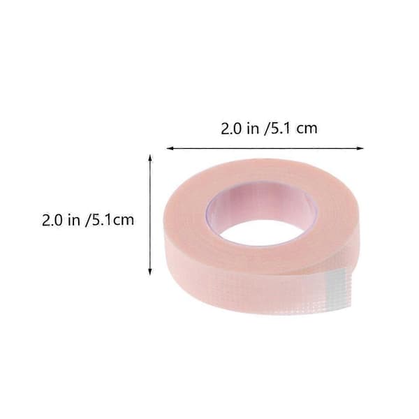 Åndbare øjenvippeforlængerbånd Ansigtsbehandling Salon 5.1x1.2cm Praktisk Engangsbrug 14 Ruller
