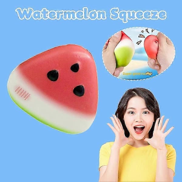 Sommer Søte Vannmelon Klem Leker Sakte Stigende Samling