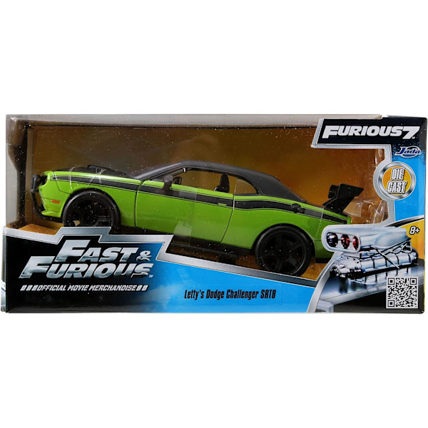 Fast & Furious Dodge Challenger Off Road 1:24 Diecast av Jada Toys