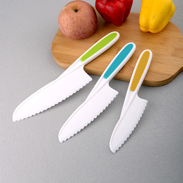 Kjøkkenkniver for barn Baking Kitchen Set Kjøkkenutstyr for barn Flerfarget Green knife