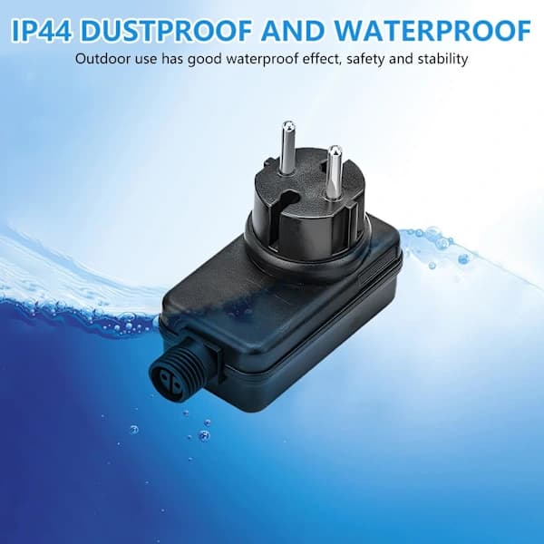 2 pcs transformer 220V 12V IP44 waterproof power supply 24W 2A AC adapter LED transformer for Christmas lights string lights