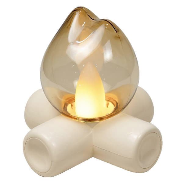 Campfire Style Night Light for Atmospheric Bedroom, Bedside Table, and Holiday Table