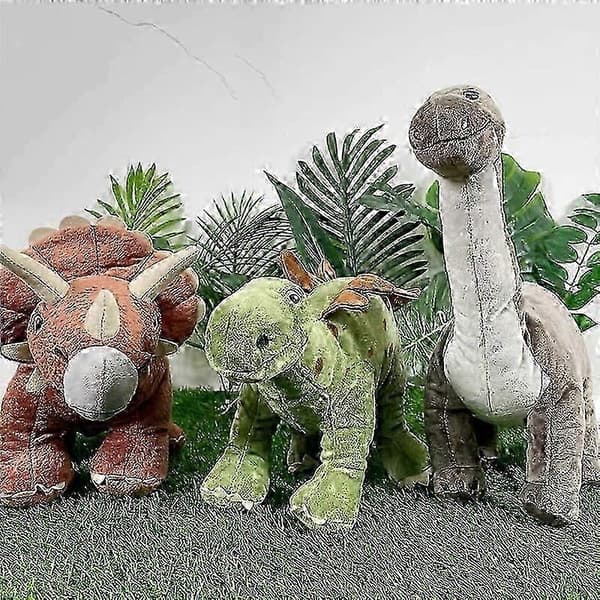 Dinosauruspehmolelu, Triceratops-pehmoheittotyyny 44cm Style 3