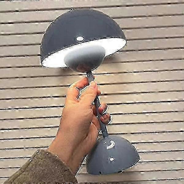 LED-lampe i blomsterpotte-stil for skrivebord med justerbar lysstyrke