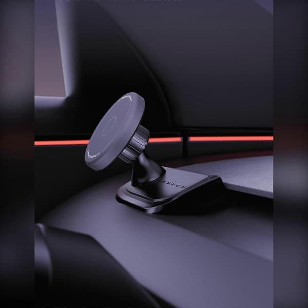 A-pillar Silicone Magnetic Mount Compatible with Tesla Model 3 and Model Y — ABS + Aluminum, old OEM-