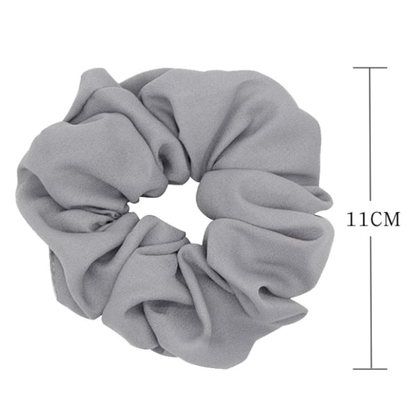 Hår Scrunchies Bomull Elastiskt Hårband 10 st Scrunchies för Hårtillbehör för Kvinnor eller Flickor