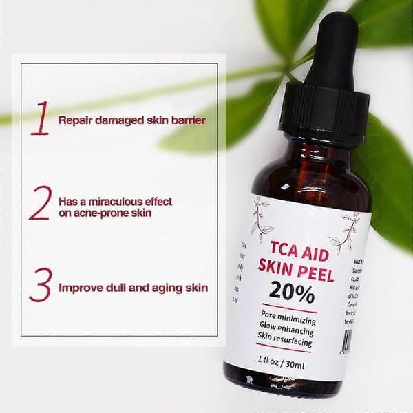 Trikloorietikkahappo pehmeä kasvohoito pieni pullo 30ml