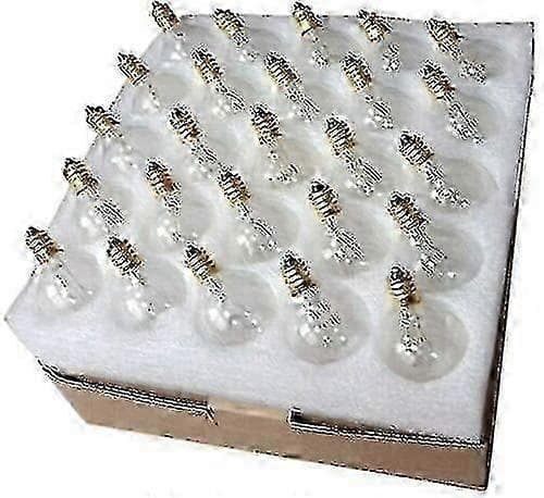 25x G40 vaihtopolttimo E12 7W valonauhoihin [JKW]