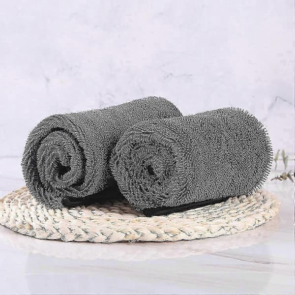 Mikrofiberhandduksset 3 delar 40 x 60 cm Snabbtorkande för badrumsduschkabin
