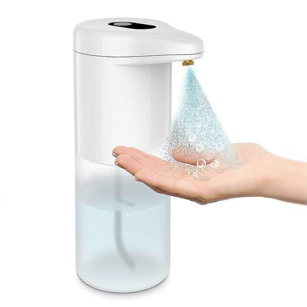 Automatisk desinfeksjonsmiddeldispenser, 500 ml automatisk alkoholsprøyte med infrarød sensor